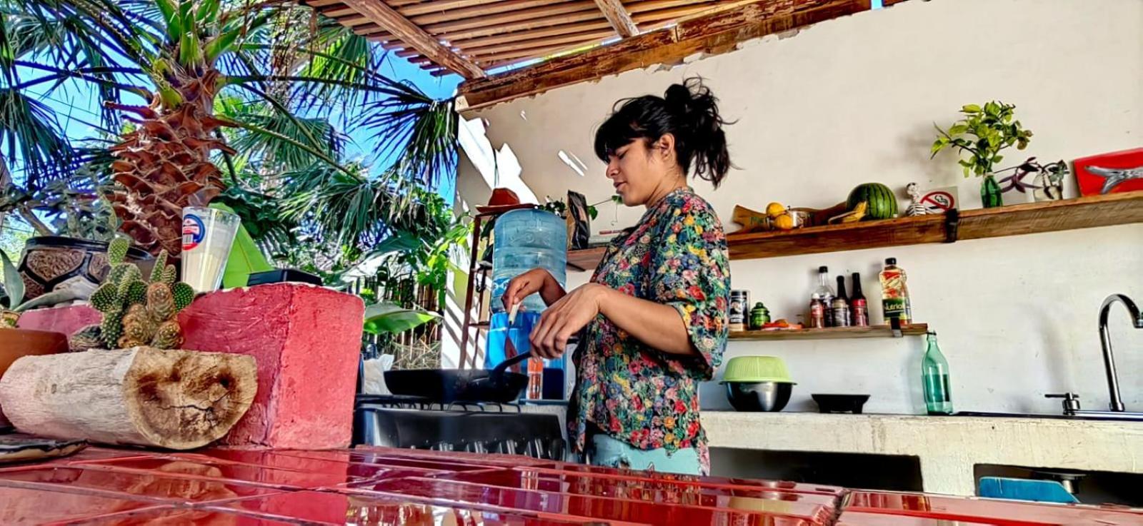 トドス・サントス La Sardinaホステル エクステリア 写真